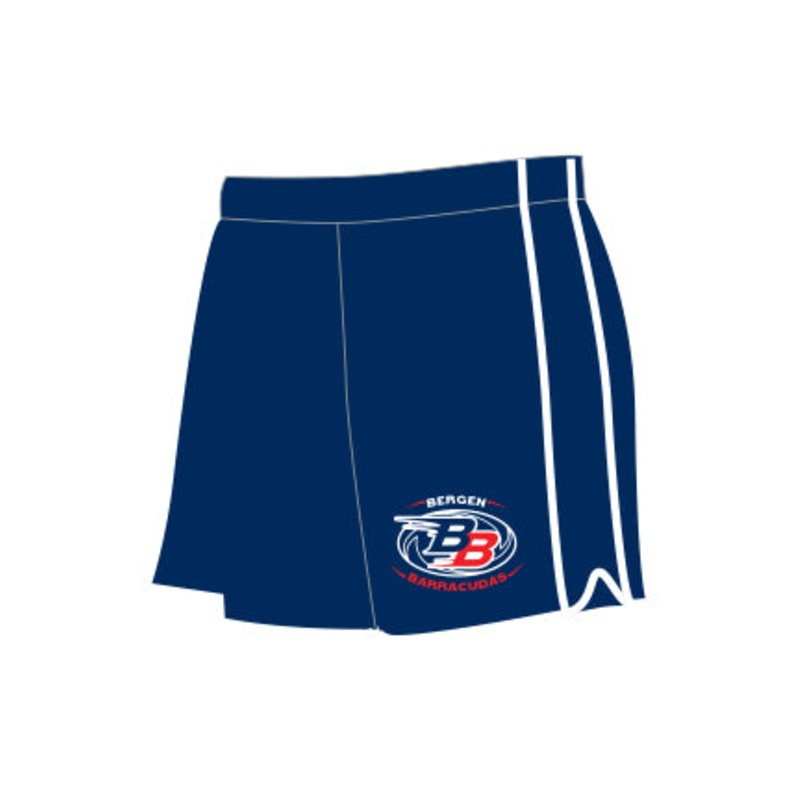 Bergen Barracudas swim team -  AUGUSTA Female Pulse Team Short - Youth