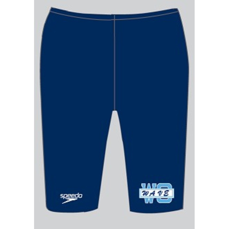 West Orange Wave - SPEEDO Male Solid Endurance+ Jammer Swimsuit -Youth