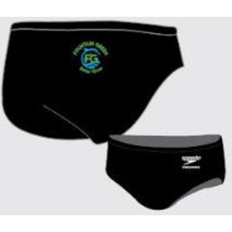 Fgdhslssl_SPEEDO Male Solid Endurance+ Brief Swimsuit - Youth