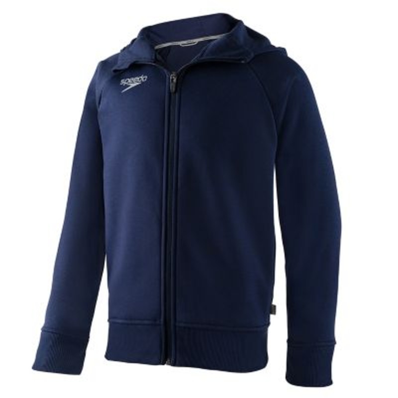 Westport YMCA Water Rat Swim Team - SPEEDO Youth Hooded Warm-Up Jacket