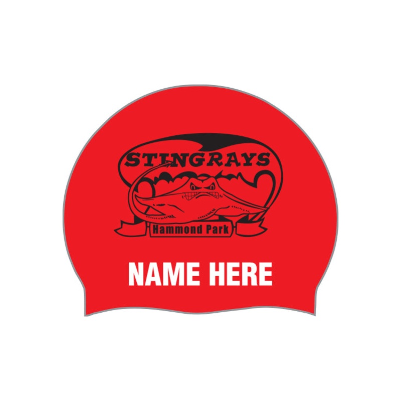 Hammond Park_Personalized Custom Silicone Swim Cap