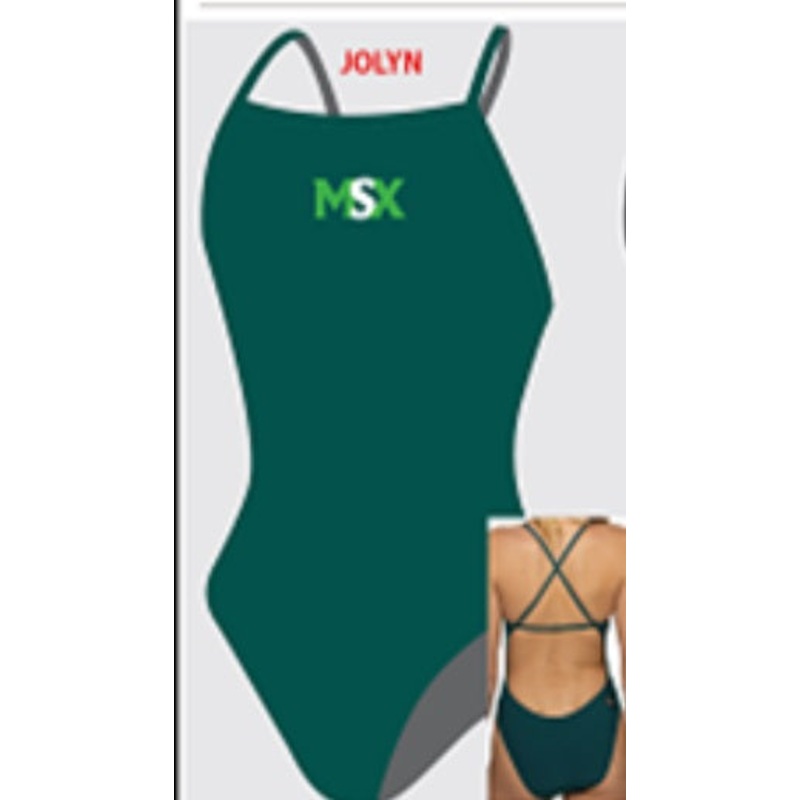 Middlesexc_JOLYN Brandon 2 Swim Onesie - Peacock