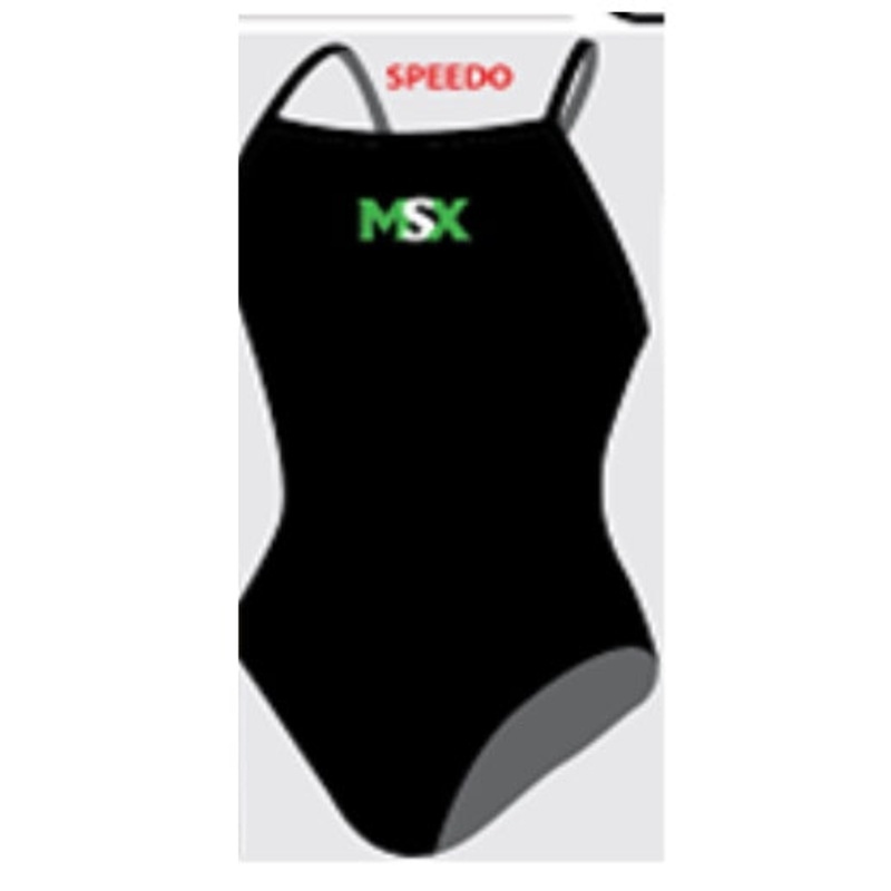 Middlesexc_SPEEDO Endurance+ Solid Flyback Training Suit - Youth