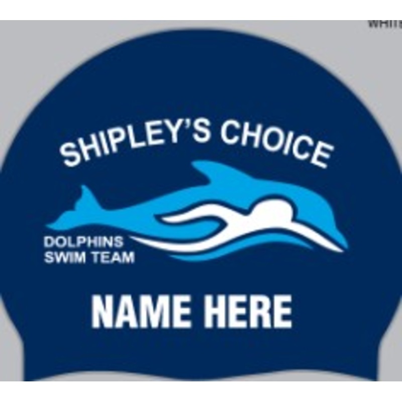 Shipley's Choice Swim Team - Personalized Custom Silicone Swim Cap