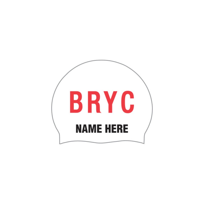 Black Rock Yacht Club_Personalized Custom Silicone Swim Cap