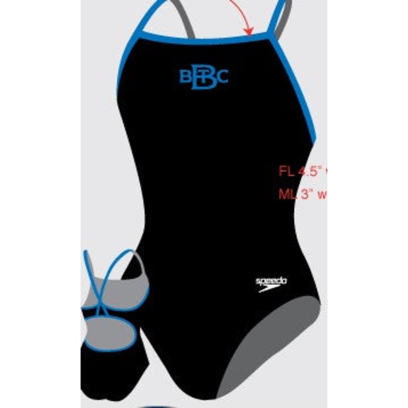 Bradford Bath & Tennis Club - SPEEDO Endurance+ Solid Flyback Training Suit - Adult