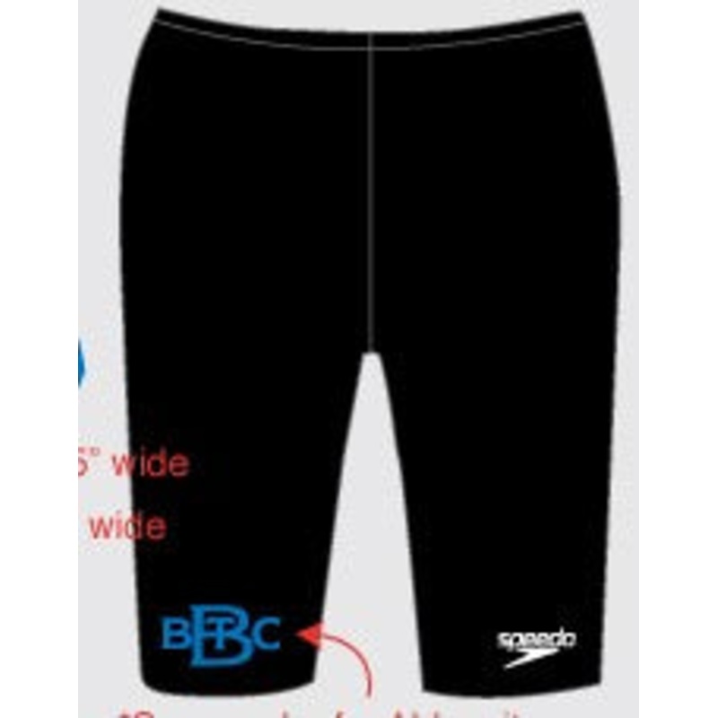 Bradford Bath & Tennis Club - SPEEDO Male Solid Endurance+ Jammer Swimsuit -Youth