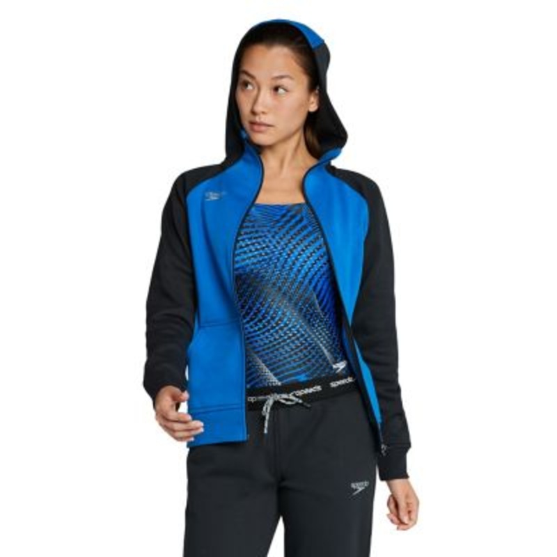BLUEFISH MASS - SPEEDO Adult Hooded Warm-Up Jacket - Female