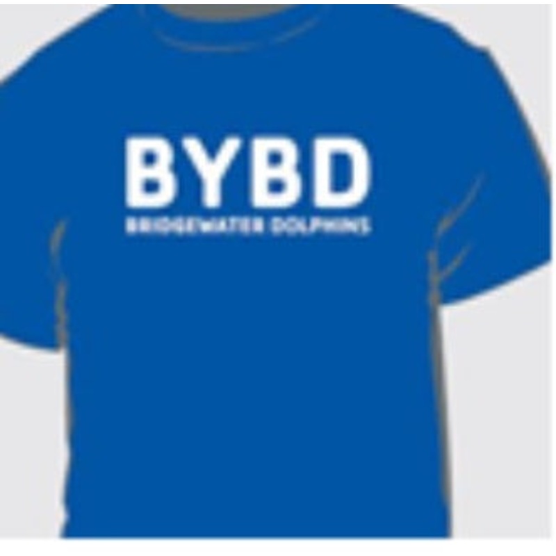 Bridgewater Blue dolphins - Gildan Ultra Cotton - 100% Cotton T-Shirt. 2000B