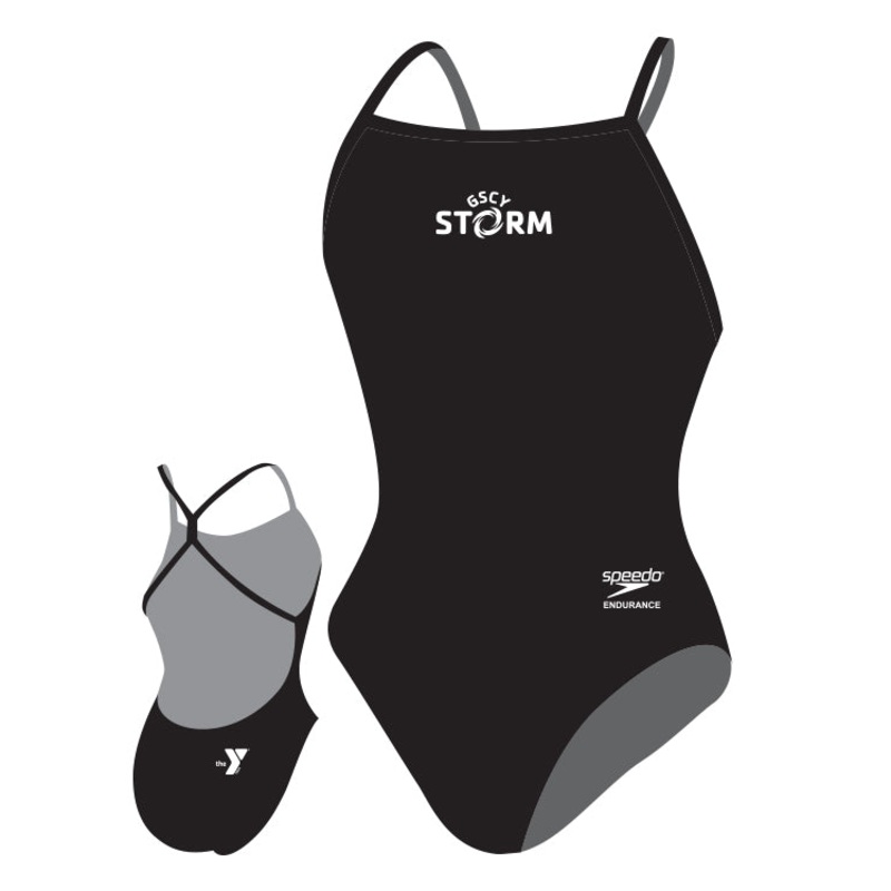 GSCY_SPEEDO Endurance+ Solid Flyback Training Suit - Youth