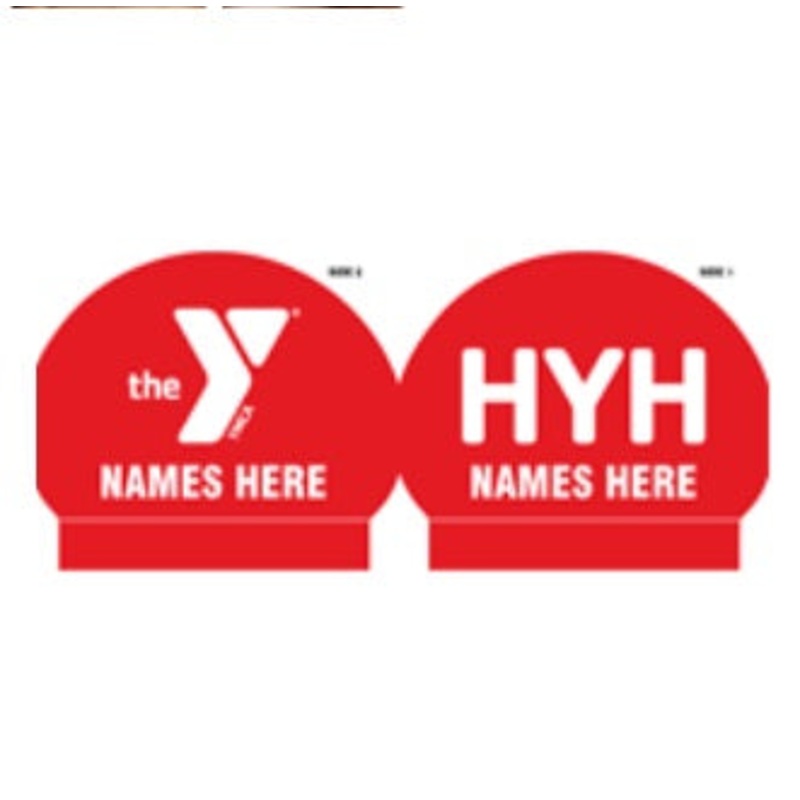 Hillsborough Red Hurricanes - Personalized Custom Silicone Swim Cap
