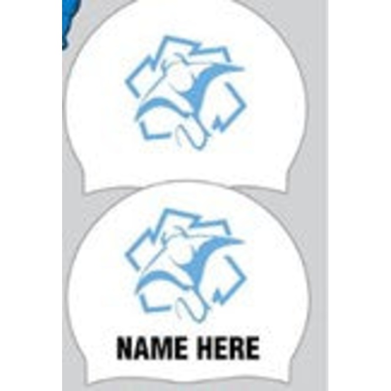 JCC Stingrays _ Personalized Custom Silicone Swim Cap