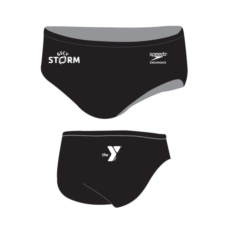 GSCY_SPEEDO Male Solid Endurance+ Brief Swimsuit - Youth