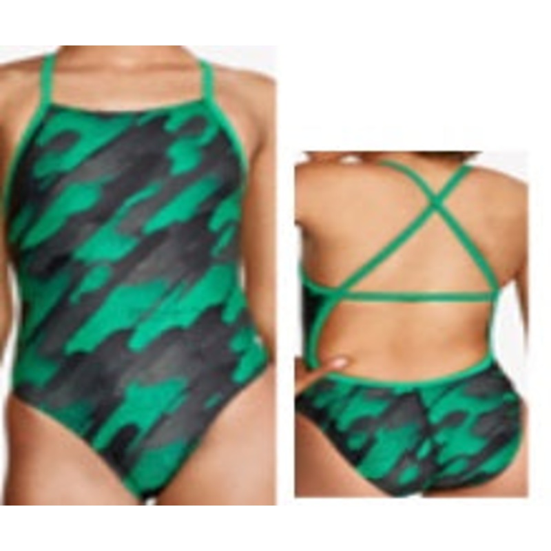 LEEWOODGOL_SPEEDO Natural Wonder Cross Back Swimsuit