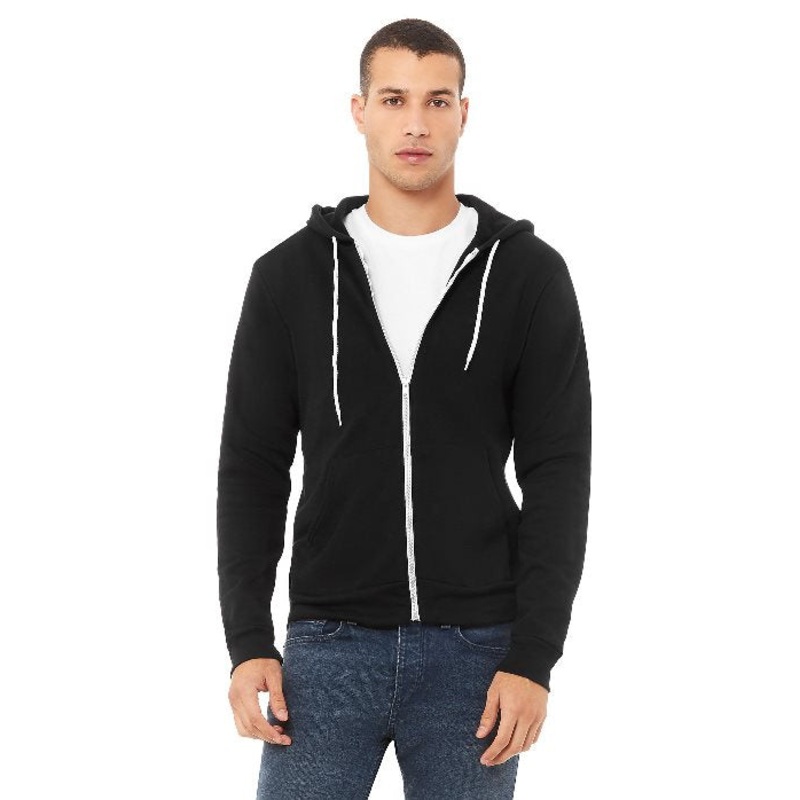 WSW_BELLA-CANVAS Unisex Full Zip Hooded Jacket - Adult