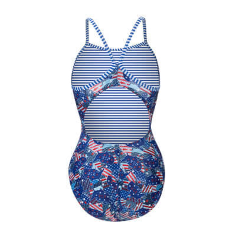 DOLFIN Women's Uglies Brave V-Back One Piece Swimsuit