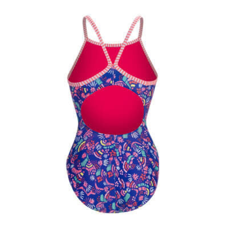 DOLFIN Women's Uglies Doodle V-Back One Piece Swimsuit