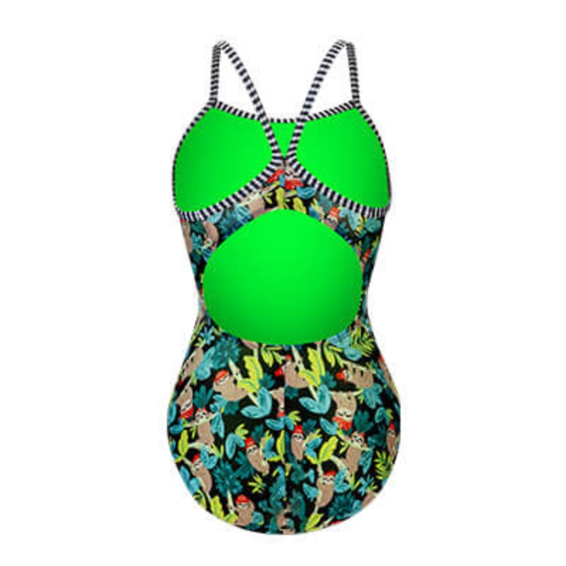 DOLFIN Women's Uglies Hang Tight V-Back One Piece Swimsuit