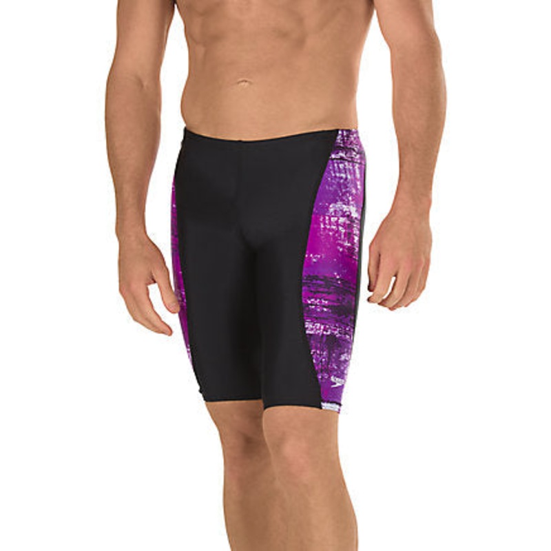 SPEEDO Men's PowerFLEX Eco Splatter Chatter Jammer