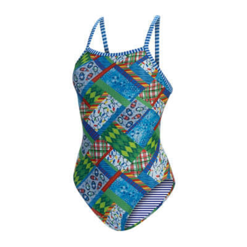 Women's Uglies V-Back Snow Day One Piece Swimsuit