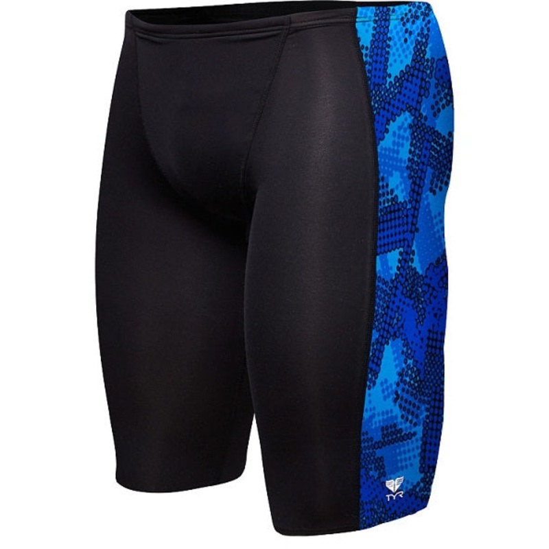 TYR Men's Vesuvius Hero Splice Jammer Swimsuit