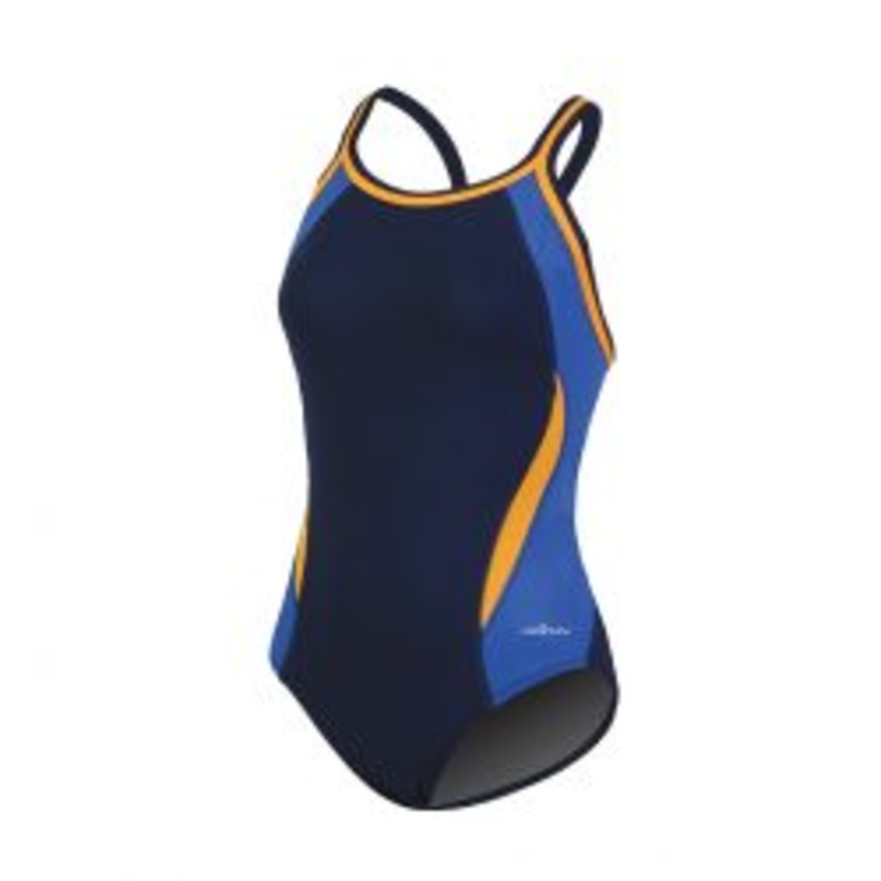 Admiral Heights Swim _DOLFIN Women's Reliance Colorblock DBX Back