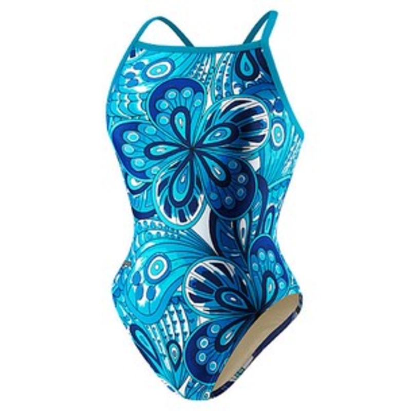 SPEEDO Retro Floral Female Axcel Back (22 Only)