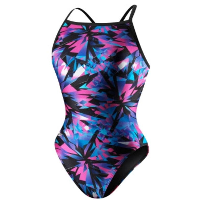 SPEEDO Shattered Glass Female Flyback - Youth