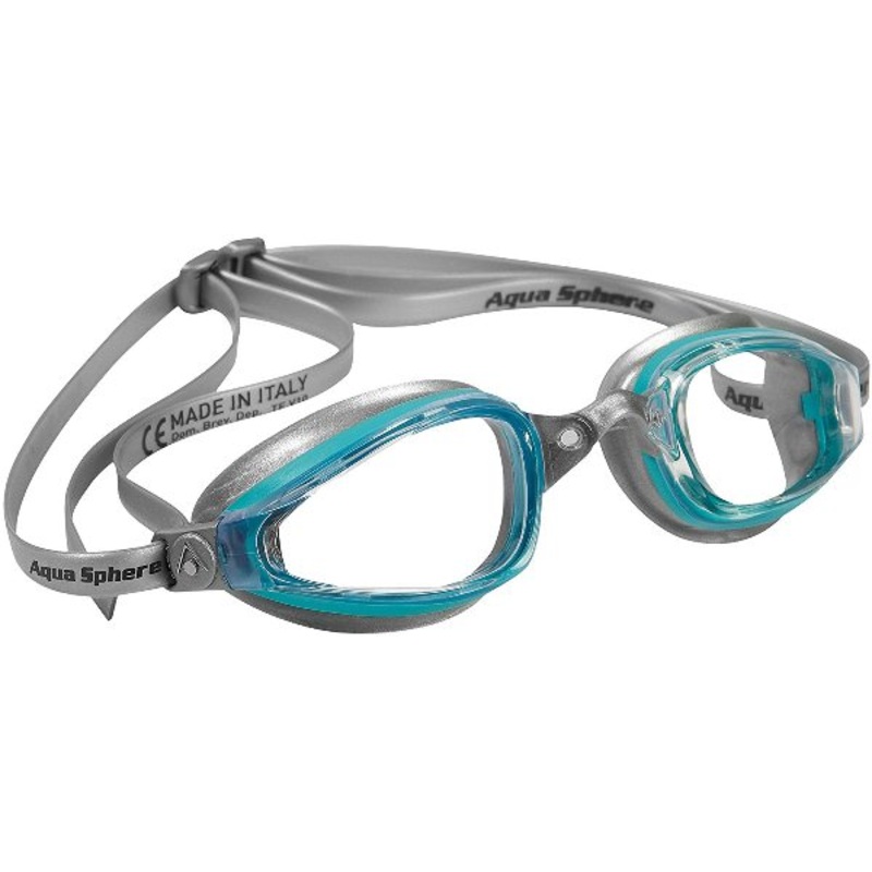 Aqua Sphere Goggle - K-180  Lady Clear Lens - Blue/White