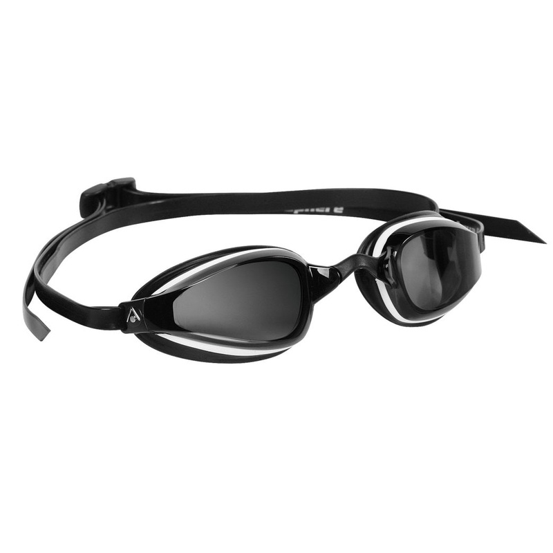 Aqua Sphere Goggle - K-180+ Smoke Lens - White/Black