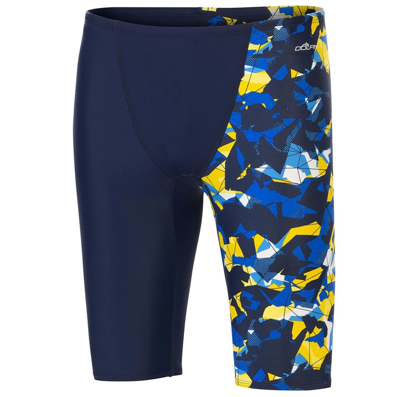 Dolfin Men's Xtrasleek Implode Asymmetrical Jammer Swimsuit