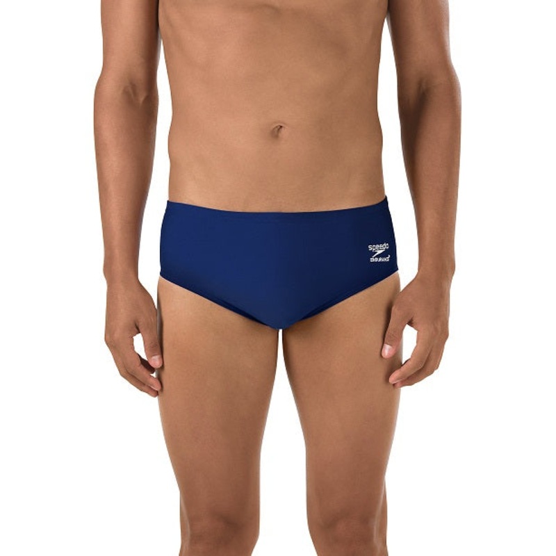 BGNW Marlins Swim Team_SPEEDO Male Solid Endurance+ Brief Swimsuit - Adult