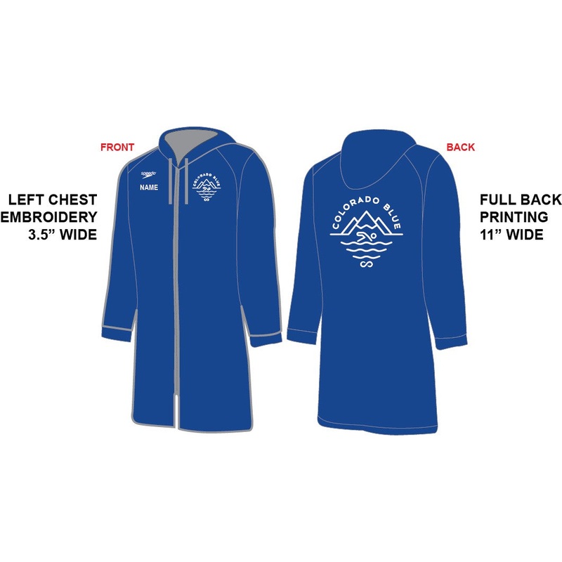 Colorado Blue- Speedo Team Parka