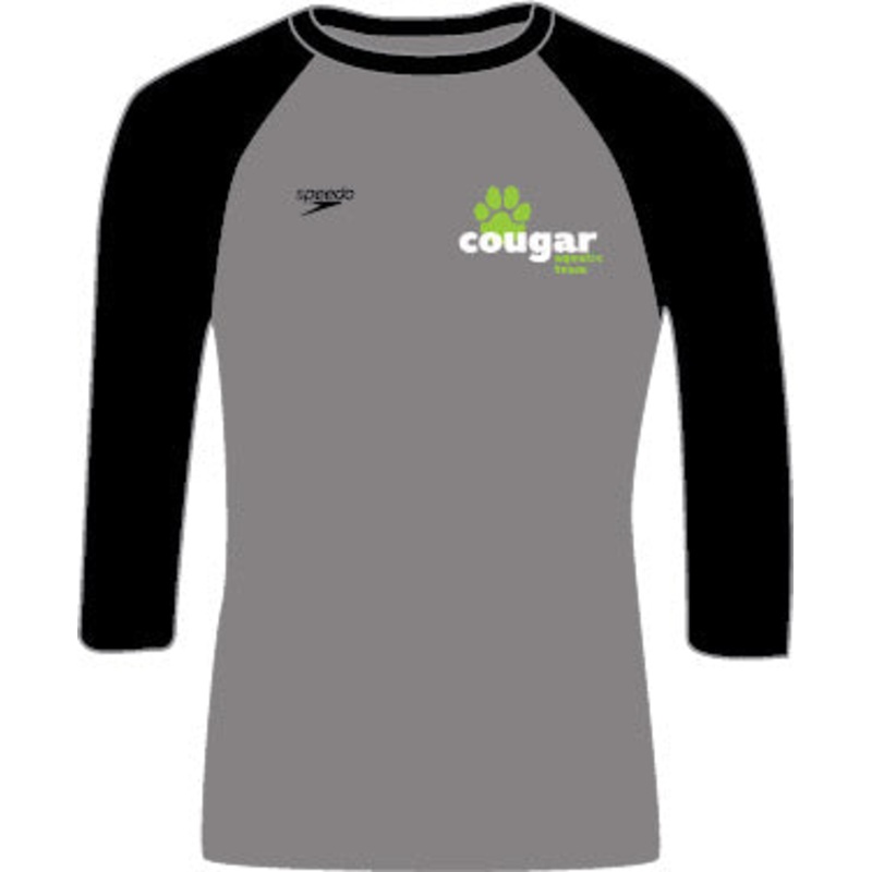 Cougar Aquatic Team - SPEEDO Unisex Logo Baseball Tee