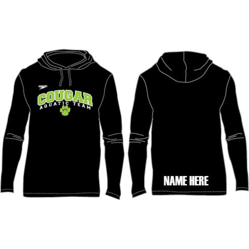 Cougar Aquatic Team - SPEEDO Unisex Pull Over Hoodie
