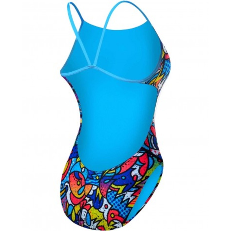 TYR Girls' Astratto Cutoutfit Swimsuit