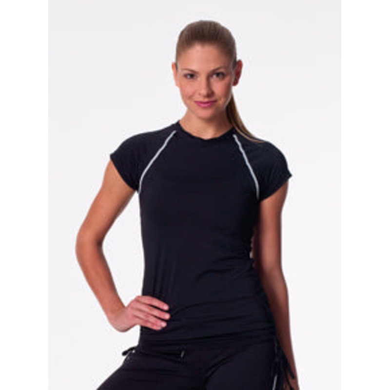TYR Kinetic Short Sleeve Fashion Tee w/ adjustable side ties