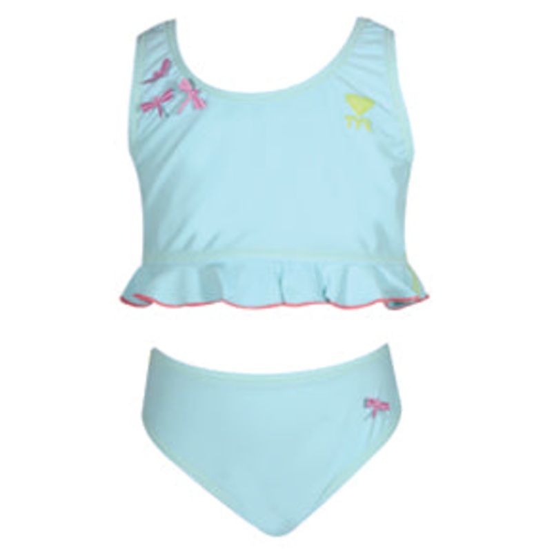 TYR Solid Girls Bikini with Ruffle 2008