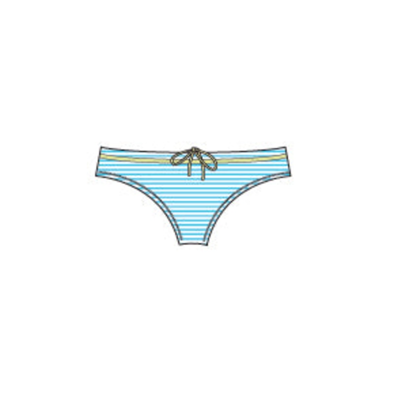 TYR Sprinkle Wob Bottom with Mini Zig Zag Stripping