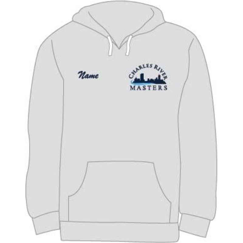 Charles River Masters - Gildan Pullover Hooded Sweatshirt - Adult