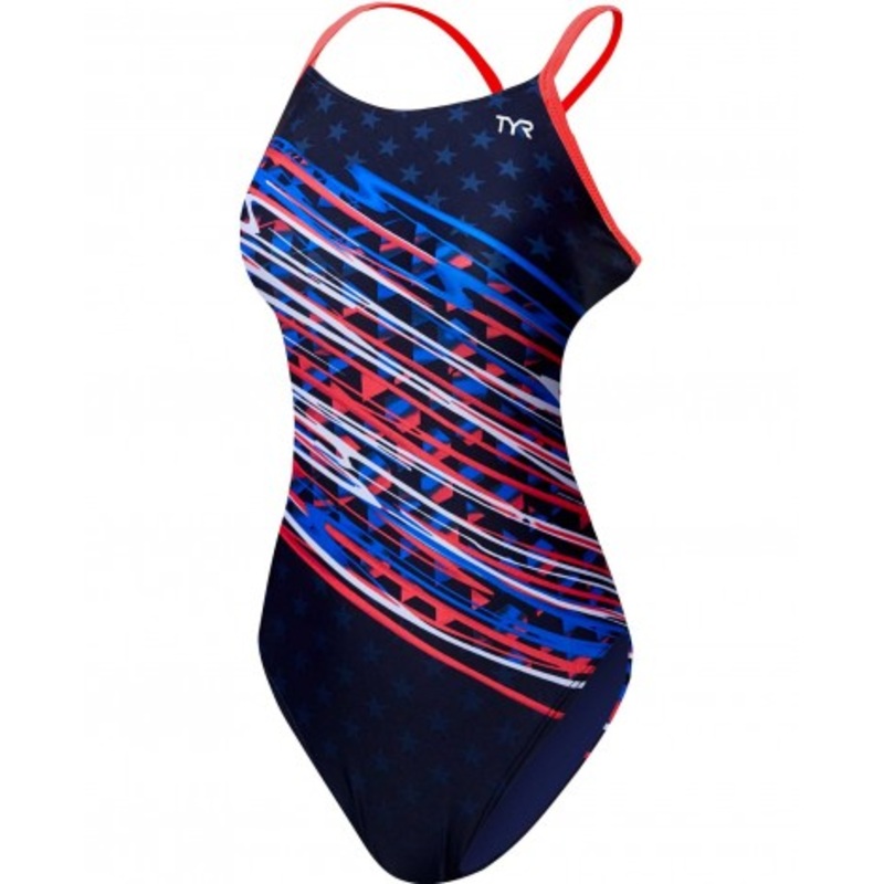 TYR Girls' Victorious Cutoutfit Swimsuit