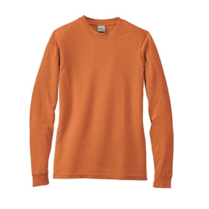 District Threads - Long Sleeve Pigment-Dyed Tee.  DT099LS