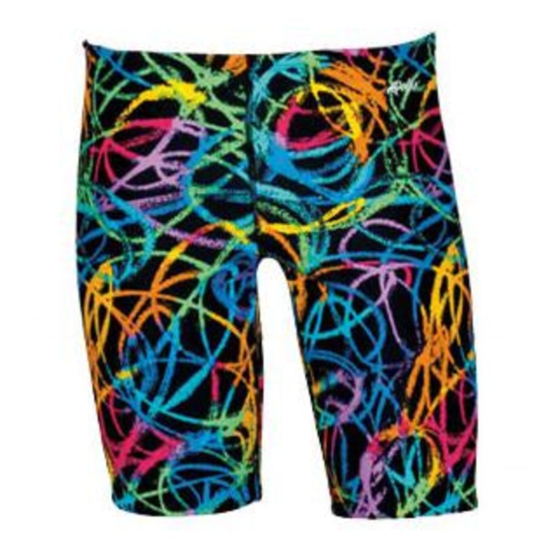 DOLFIN Mens Printed Jammers - Scribble Black