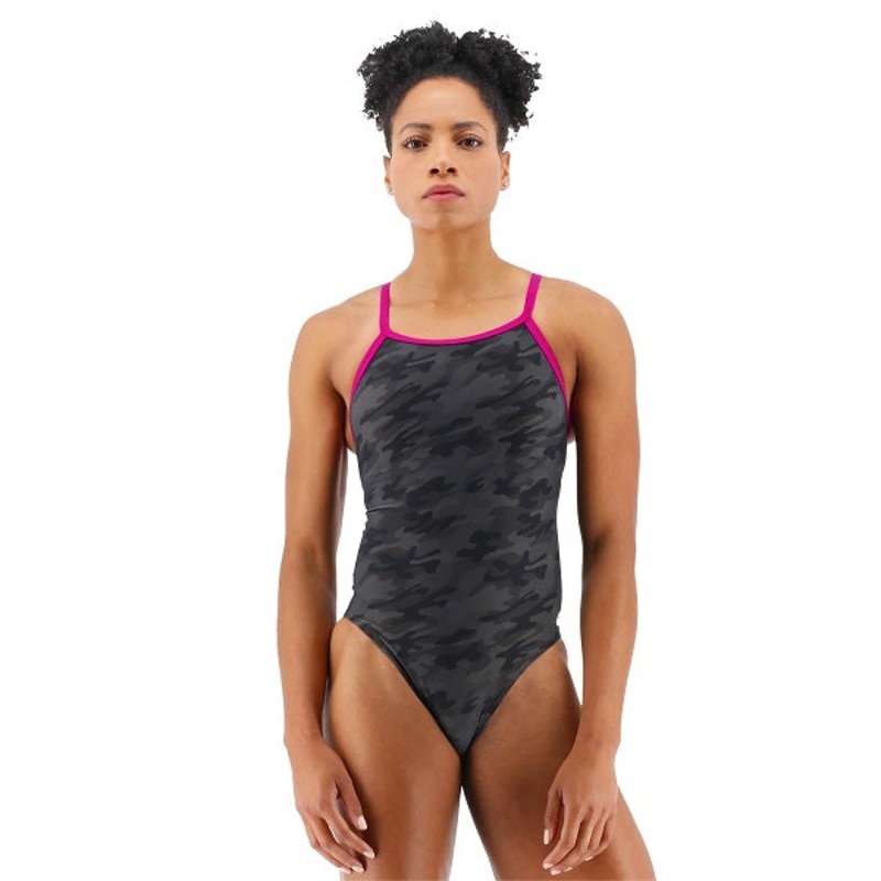 TYR Blackout Camo Diamond Controlfit Swimsuit