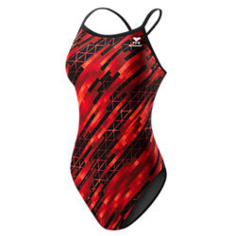 TYR Girl's Echo Dash Diamondfit Swimsuit - Youth