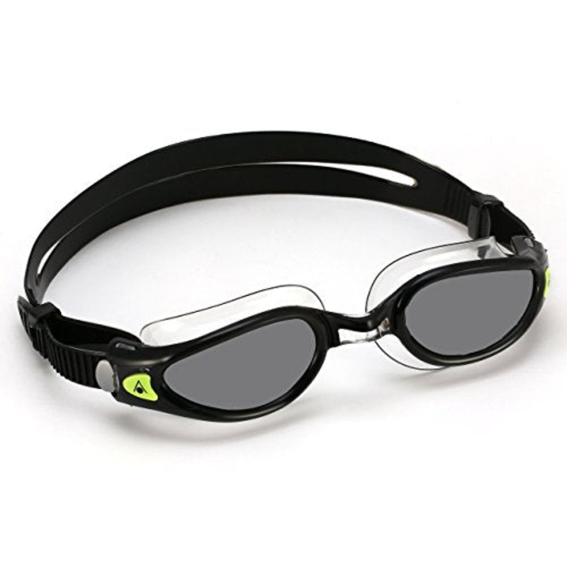 AQUA SPHERE Kaiman Exo Small Fit Swim Goggle - Smoke Lens