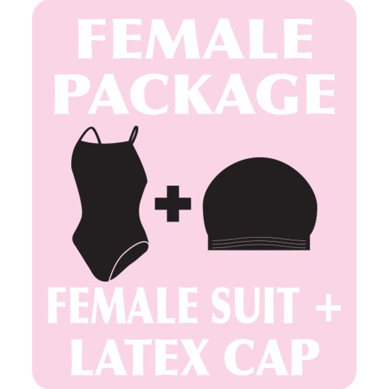 Somerset Valley YMCA FLPackage 3 - (SPEEDO Endurance Solid Thin Strap) and Team Personalized Speedo (Latex) Cap