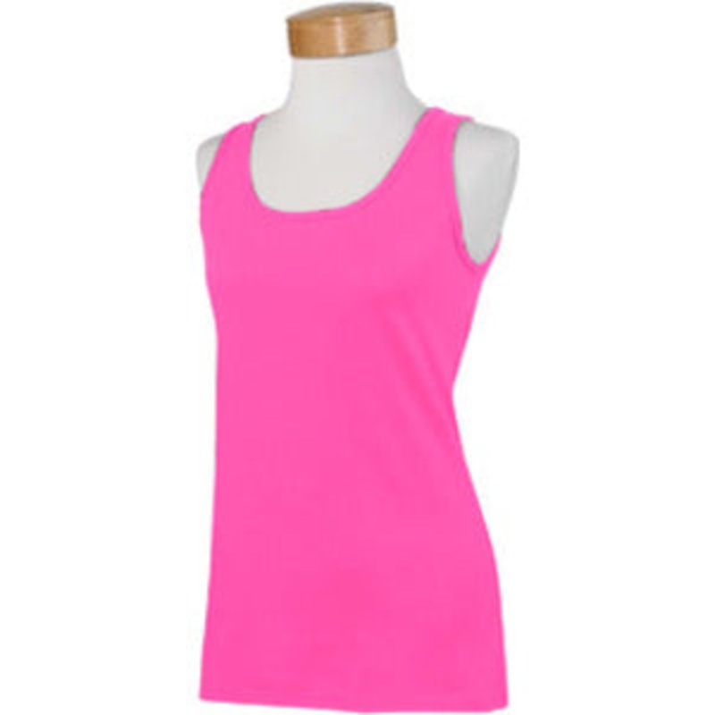 Gildan G642L Ladies 4.5 oz. SoftStyle Junior Fit Tank Top
