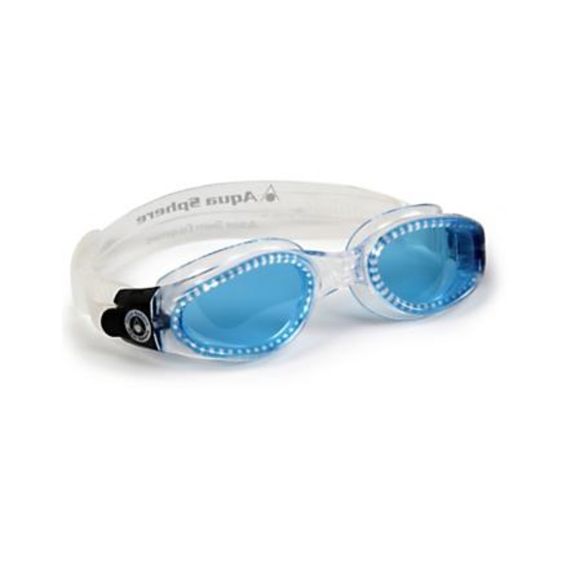AQUA SPHERE Kaiman Regular Fit - Blue Lens - Translucent Frame