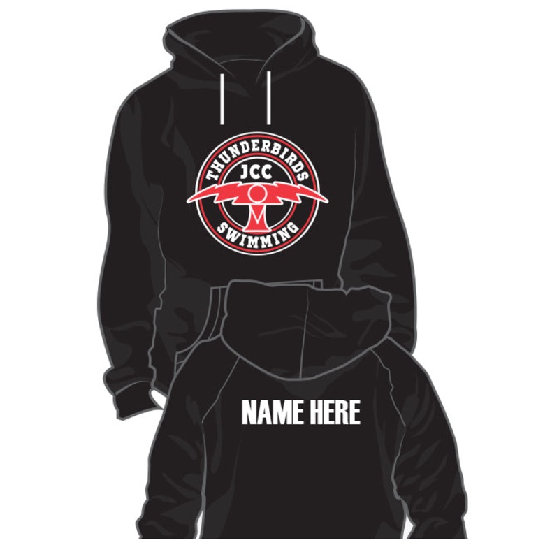 JCCThunder_2019_Pullover Hooded Sweatshirt